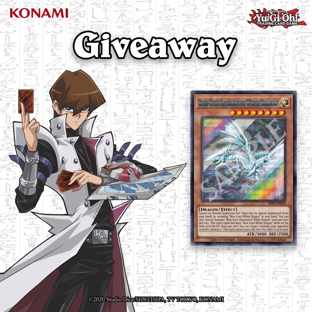 Blue-Eyes Alternative White Dragon Sweepstakes